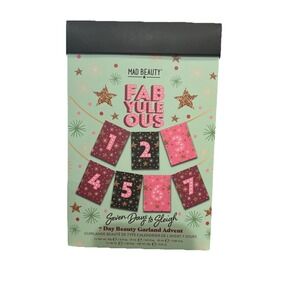 New Mad Beauty Fab Yule Out Seven Days To Slay Beauty Garland Advent Calendar
